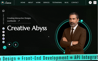 Admin and aside UI screenshot